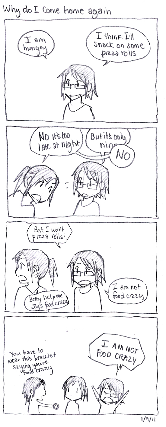 Winter Break Comics: Why do I come home again