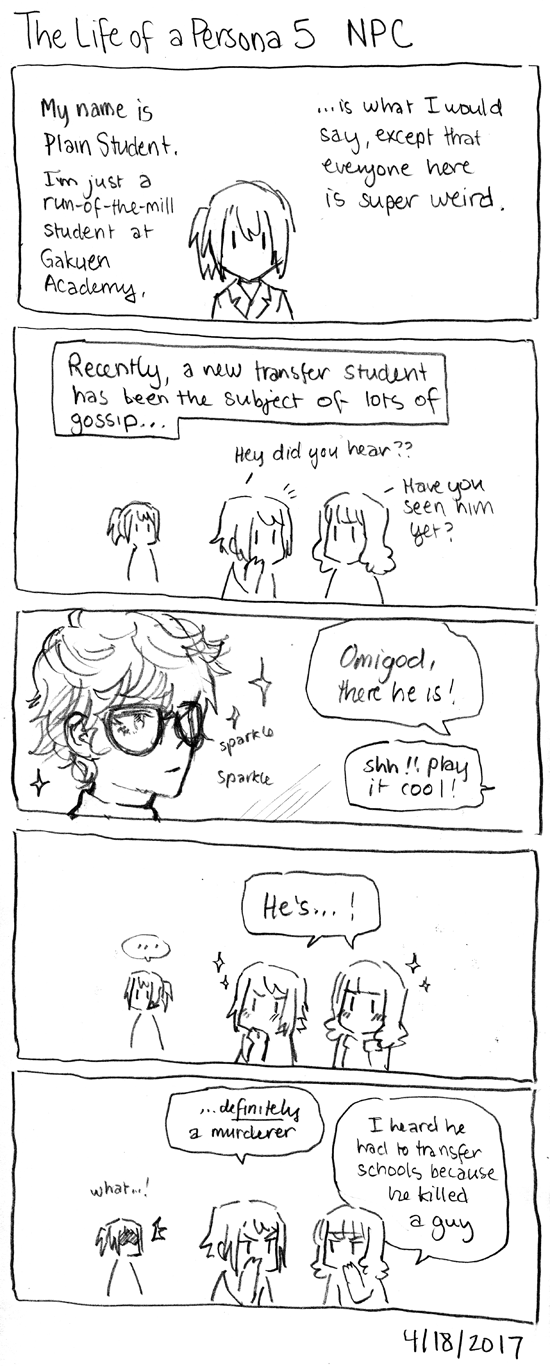 The Life of a Persona 5 NPC