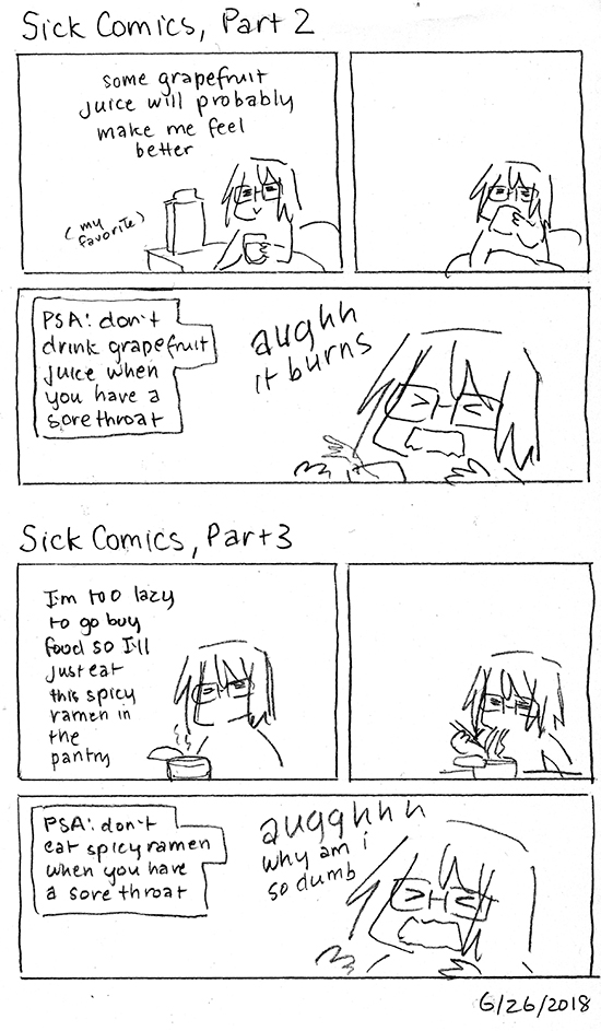 Sick Comics, Part 2 and 3
