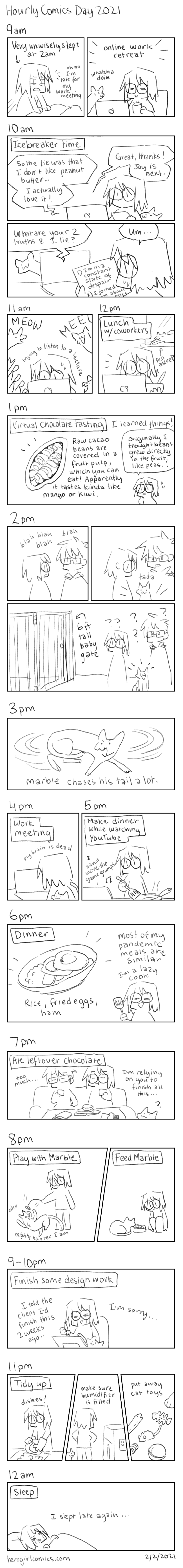 Hourly Comics Day 2021