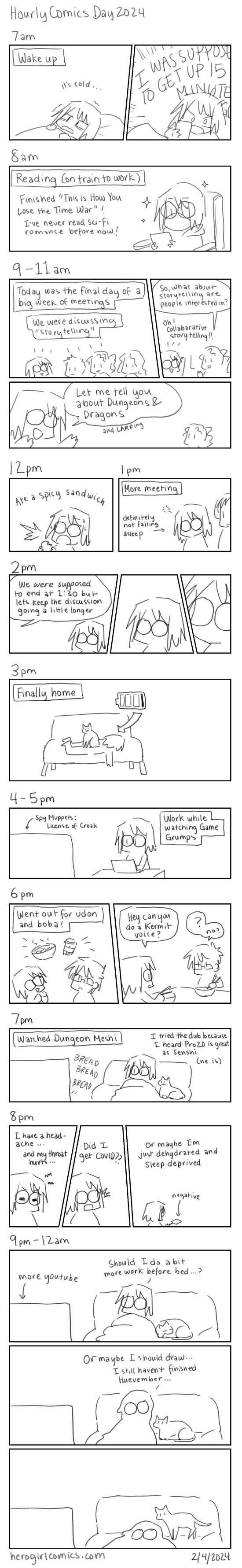 Hourly Comic Day 2024